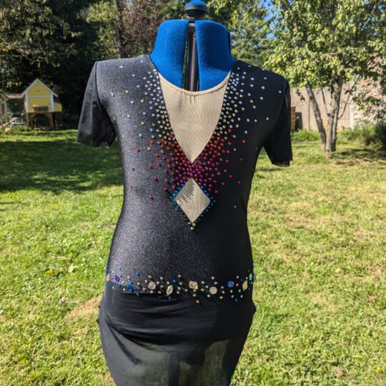 Justaucorps 13 ans noir