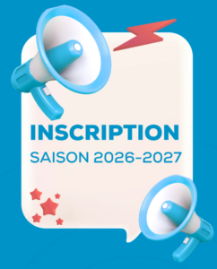 Inscriptions saison 2026-2027